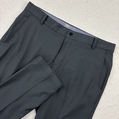 NIKE Dri-FIT Modern Slim Fit Golf Pants Mens 34/32 Gray Flex Stretch Lightweight