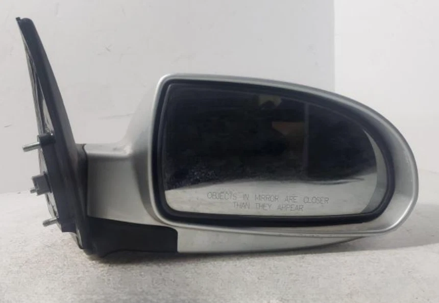 Espejo retrovisor de puerta plateado para pasajero derecho Hyundai Elantra 2007-2010 sedán OEM Foto 2 de 4