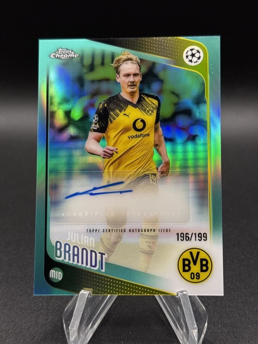 Topps Soccer Borussia Dortmund Autographed Sports Trading Cards