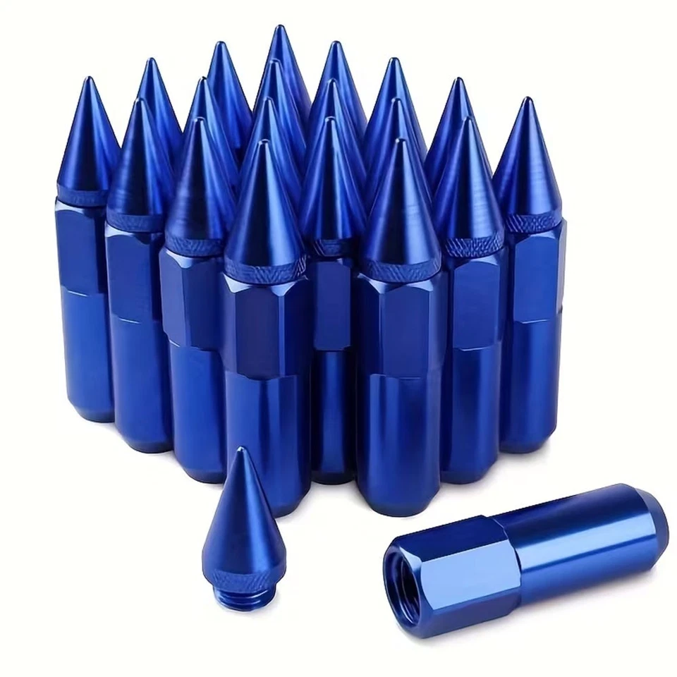 Llanta de carreras para Honda Toyota Acura Lexus AZUL 12X1,5 MM CANTIDAD 20 llaves Foto 2 de 3