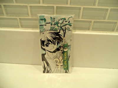 Code Geass Metal Charm Phone ZIPPER Strap Anime VINTAGE NEW RARE