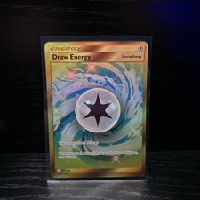 Pokemon TCG Card Draw Energy 271/236 Cosmic Eclipse Gold Secret Rare - NM