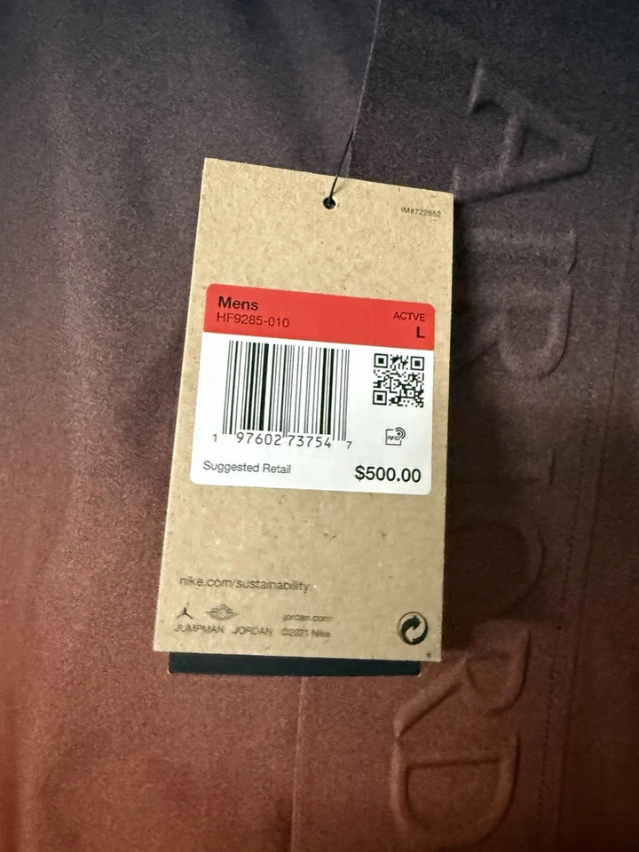 Jaqueta de chuva solta Nike Air Jordan Skyline GORE-TEX HF9285-010 masculina tamanho grande - Imagem 4 de 4