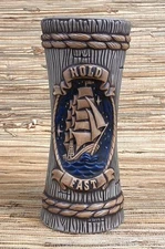 Homeward Bound Tiki Mug Tiki Farm Tank  Medallion Series 8.25" Tall 25 Oz New