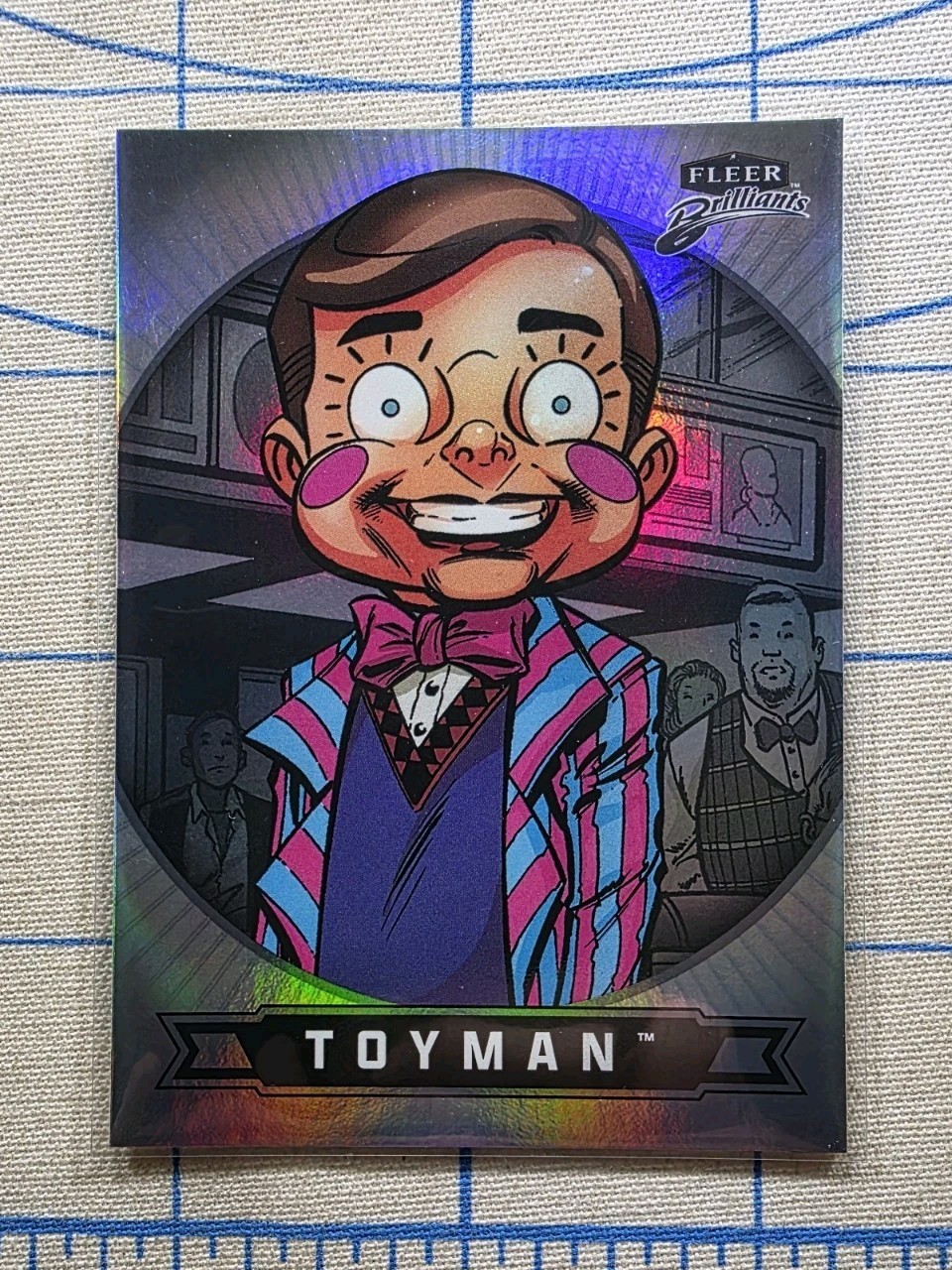 Fleer Brilliants Superman - Toyman #73 Regular Base - DC Comics Card
