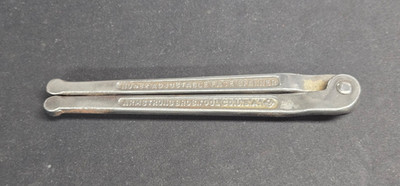 Armstrong Bros Tool Co. No. 482 Adjustable Face Spanner 2'' size USA