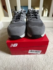 New Balance Men's 9 WIDE Grey Elite Lite EH Work Shoes Composite Safety Toe
