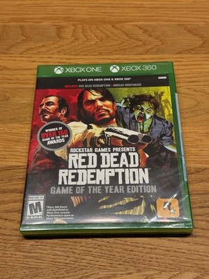 Red Dead Redemption GOTY Edition -  Xbox One/360, Factory Sealed