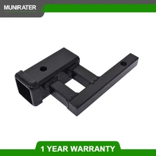 NEW 1-1/4" to 2" Rise-Drop Extender Extension Tow Adapter Trailer Hitch Receiver