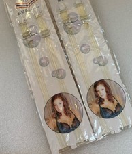 Clear Transparent Invisible Adjustable Shoulder Bra Straps 2 Pairs