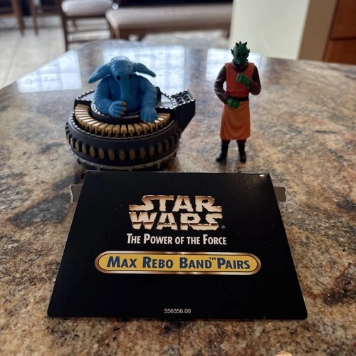 Star Wars 1998 The Power Of The Force Max Rebo Band Pairs Action Figure Kenner