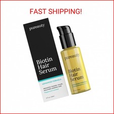 Biotin Hair Growth Serum Advanced Topical Formula To Help Grow Healthy, Strong H