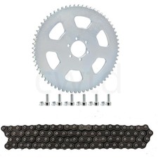 35 Chain 116 Links with 65 Tooth Rear Sprocket for Mini Bike Go Kart ATV
