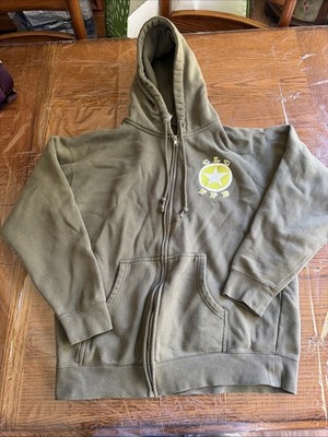 Primus Claypool Fearless Flying Frog Brigade Zip Up Hoodie Sz L
