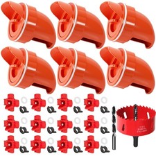 TAOGU Chicken Feeder No Waste Automatic Poultry Feeder Ports Chicken Feeders