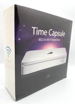 Apple Time Capsule  802.11n Wi-Fi  Hard Drive  2TB  Time Machine Wireless Backup