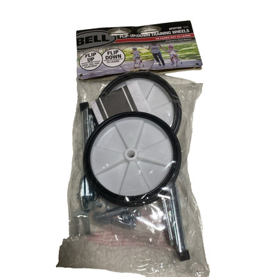 Bell Spotter 500 Flip Up Down Training Wheels Set For Kids Toddler Bicycle