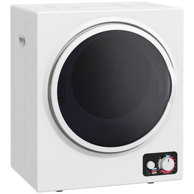 HOMCOM Automatic Dryer Machine, 850W 1.5 cu.ft. Portable Clothes Dryer