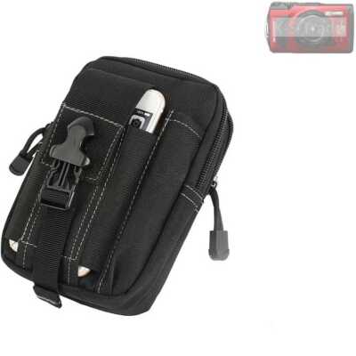 Kameratasche für Olympus OM System Tough TG-7 Fototasche Gürteltasche Holster 