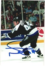 Nolan Pratt Autographed 4x6 Color Photo Tampa Bay Lightning #44 A