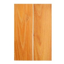 Bookmatched Orange Hardwood Knife Handle Scales - 3/8 x 1 9/16 x 4 3/4 inches