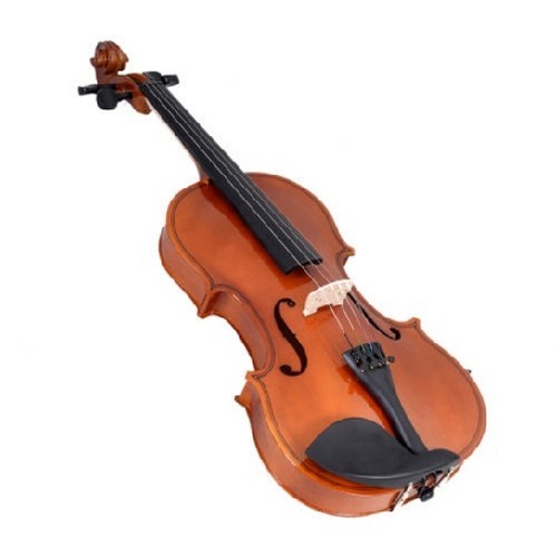 new full size 4/4 natural acoustic violin fiddle with case ad