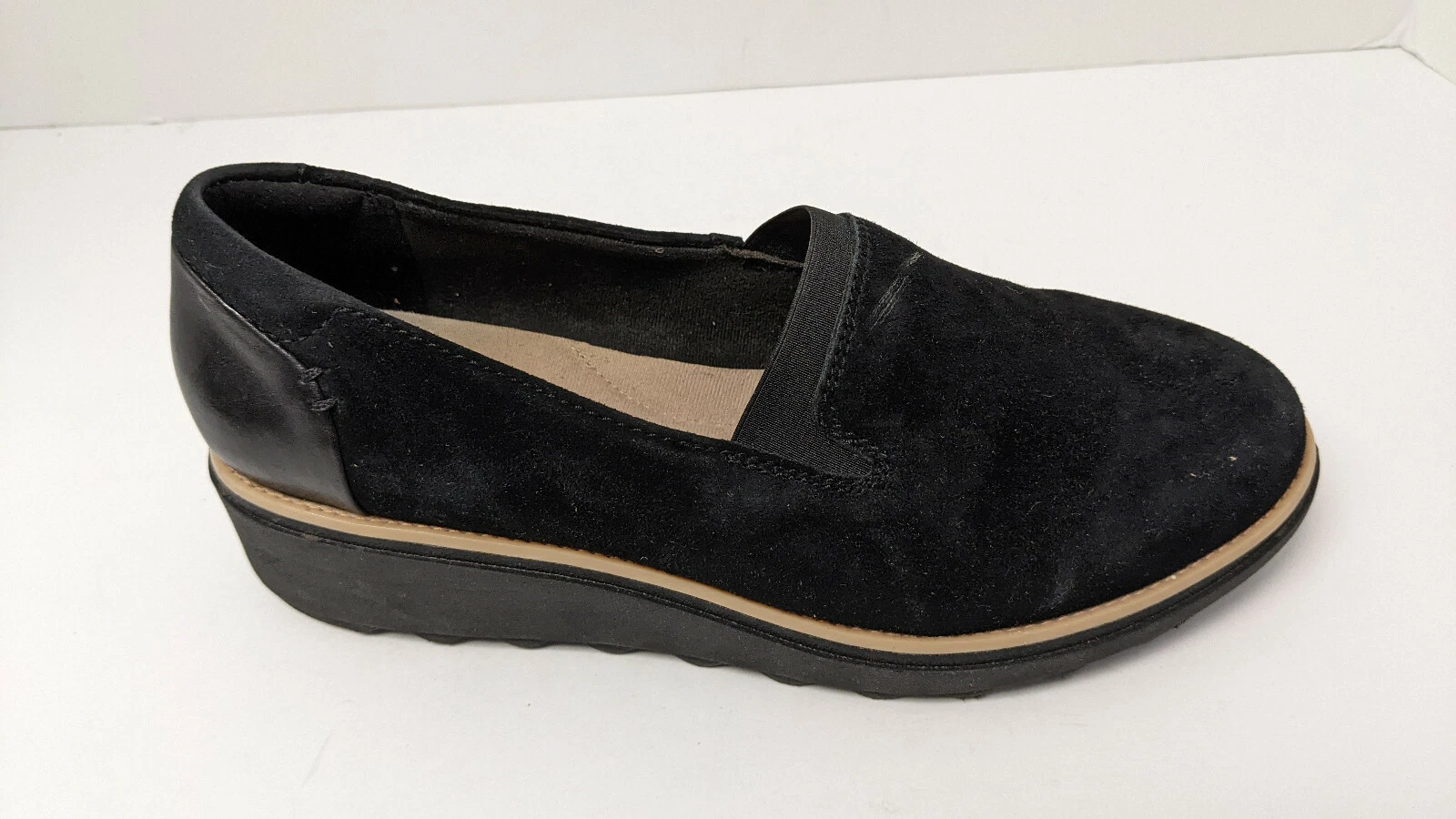 Mocassini Clarks Sharon Dolly Nero Donna Larghi 8