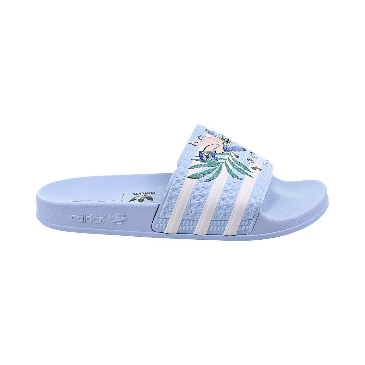 Adidas Adilette Big Kids Slides Clear Sky Cloud White H03913