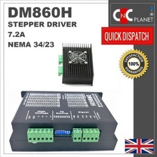 DM860H Stepper Motor Driver Controller AC 18-80V, DC 24-110V Nema 34 23 CNC 7.2a