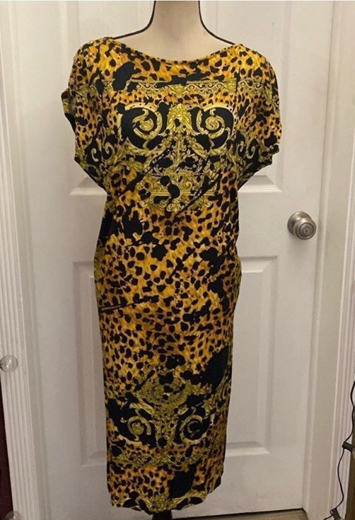 gold medusa dress Versace Dress, S Boda