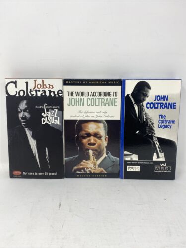 3 John Coltrane Jazz VHS Vintage - Bild 1 von 5
