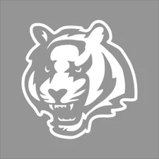Cincinnati Bengals #2 NFL Team Logo 1 Color Vinyl Decal Sticker Window Car Wall