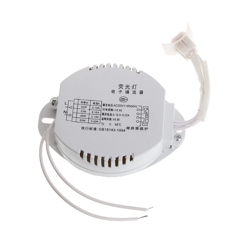 22W 40W Universal Lamp Electronic Ballast Linear Fluorescent