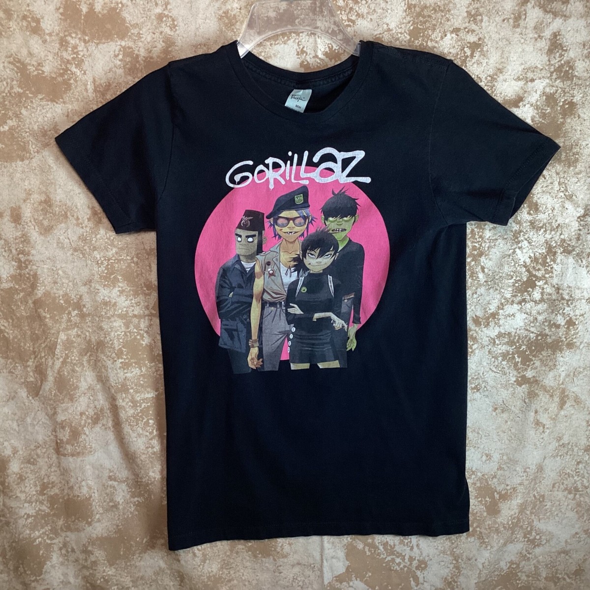 Gorillaz Y2K Vintage BAND PROMO TEE SHIRT Adult Small CONCERT