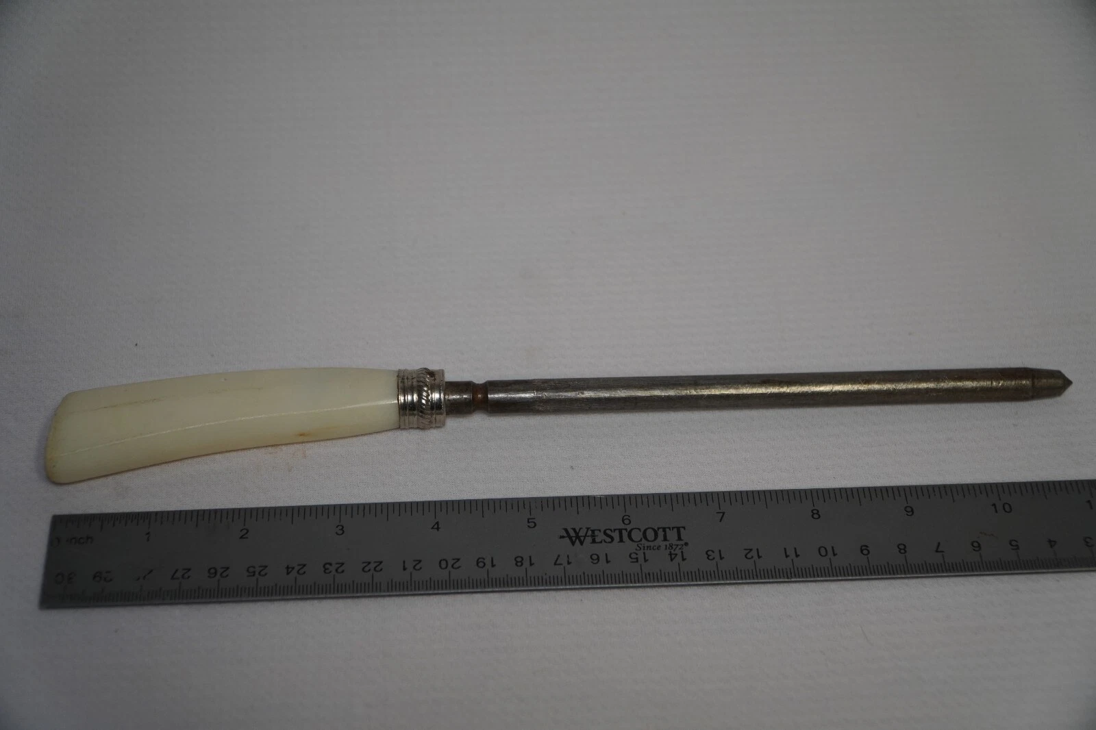 Vintage Bone Handle Honing Rod