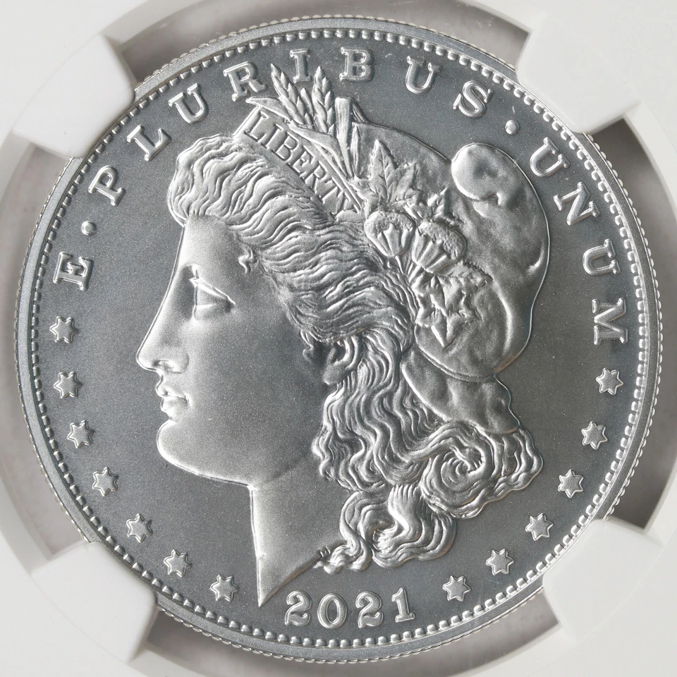 2021-S Morgan Silver Dollar $1 NGC MS69 - Image 3 of 4