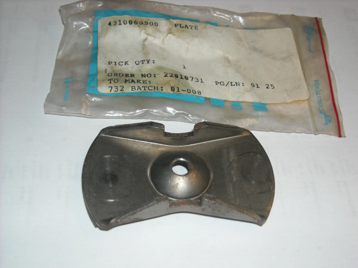 4310-0699-00, Atlas Copco Plate, 1pc, New Old Stock