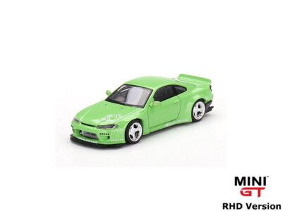 NISSAN Silvia (S15) - Rocket Bunny - green - Mini GT 1:64 | eBay