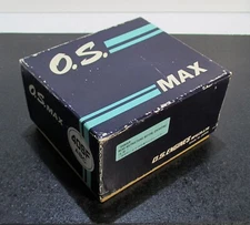 O.S. MAX-40SF ABC 6.47cc 2 cycle glow engine with muffler, used for R/C airplane