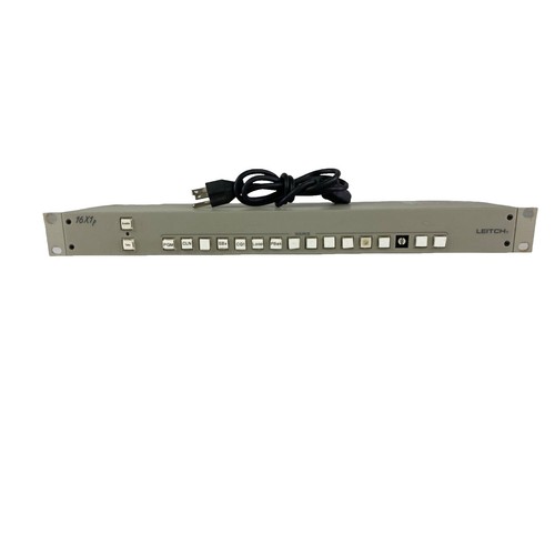 A Leitch RCP-16X1 SBAp Pro Audio/Video Remote Programmable Control