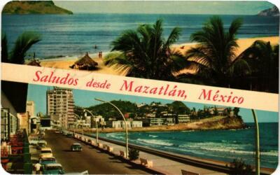 CPM AK Saludos desde Mazatlan MEXICO (662300)