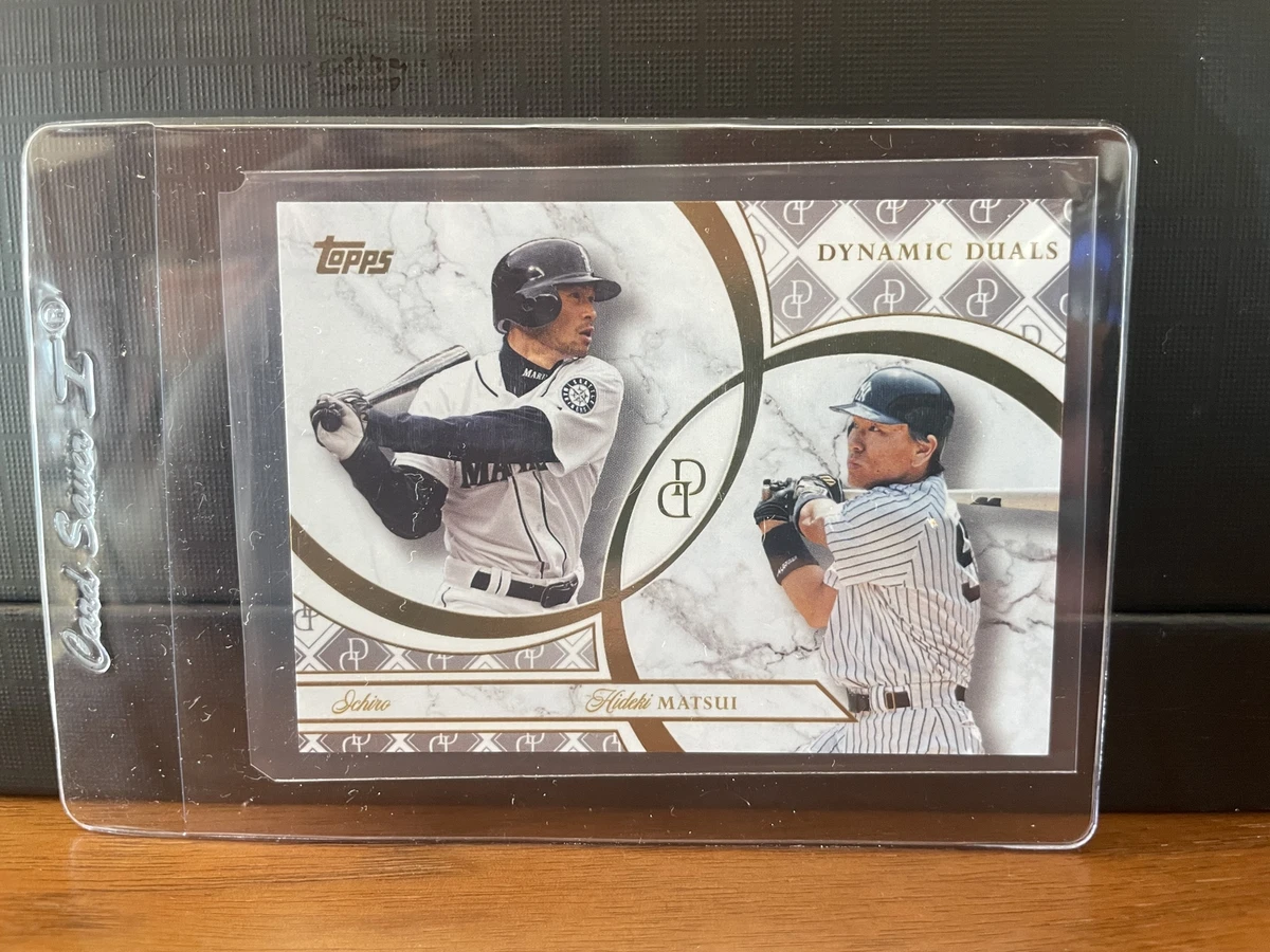 2024 Topps Dynamic Duals - Hideki Matsui Ichiro Suzuki #9 for sale 