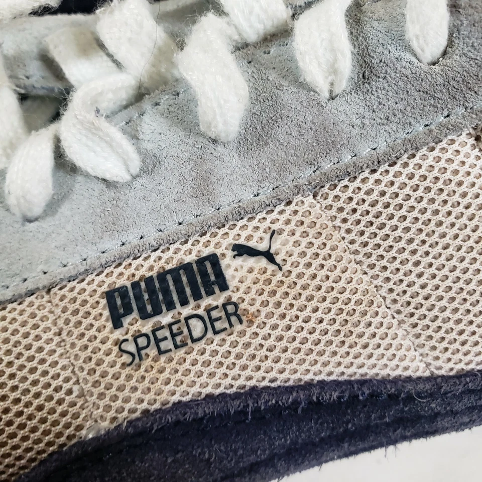 Желтовато-коричневый синий Puma Speeder Мужская обувь. Размер 7. Б/у - Изображение 3 из 4
