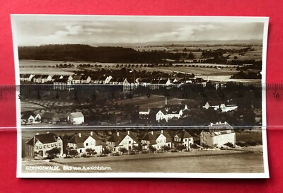 Photo postcard Geringswalde around 1930 view of the city from the observation tower (84988