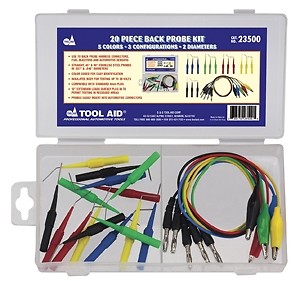 S & G Tool Aid 23500 20 Piece Electrical Back Tester Kit