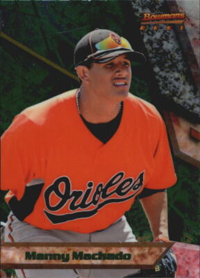 B1566- 2011 Bowman's Beste Prospects #BBP55 Manny Machado - Nm-Mt