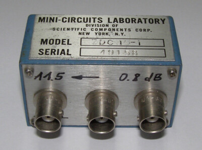 Mini-Circuits Laboratory Division of Scientific Components Corp. Model ZDC 10-1
