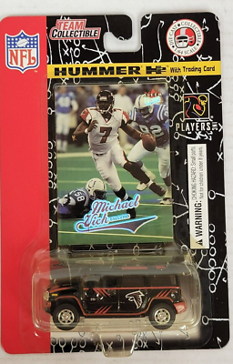 NFL Atlanta Falcons Diecast Hummer & Collectors Card, New (Michael