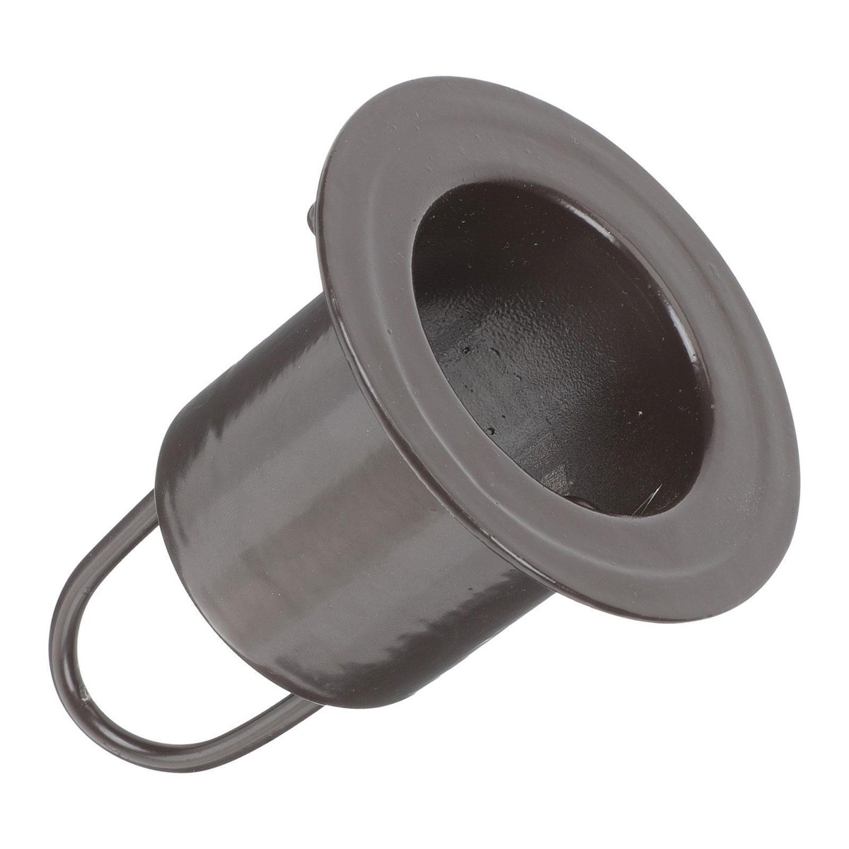 Gancio Per Catena Della Pioggia - Adattatore Da Grondaia In Ferro Zincato, Colore Rame - Foto 12