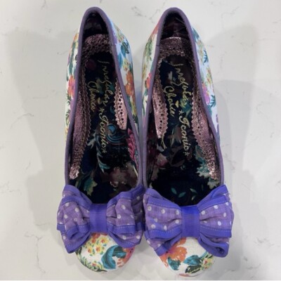 Irregular Choice Floral Mid Heels 